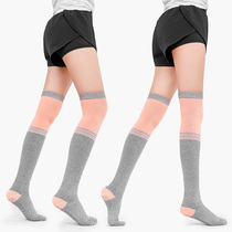 Yoga socks over the knee leg brace women professional non-slip socks long tube yoga sweat absorption breathable Pilates socks