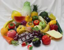 Fake fruit simulation fruit art painting fruit still life set