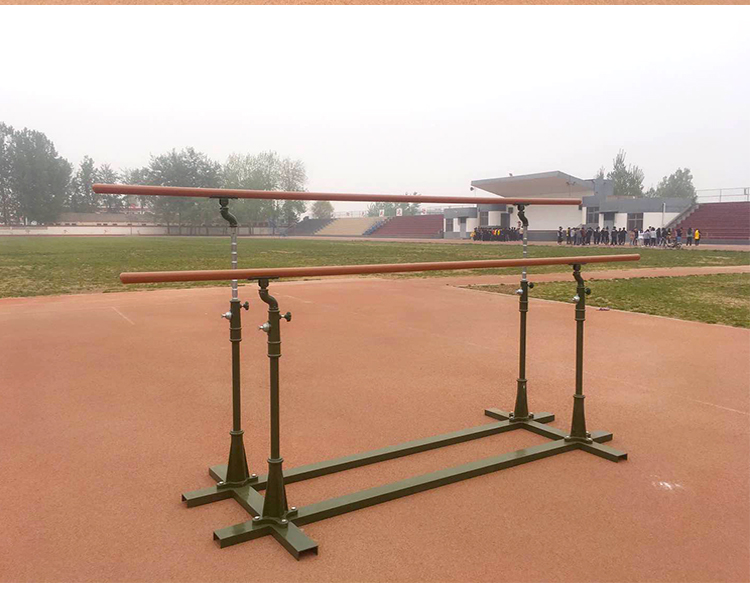 四川优质室外单双杠 户外训练标准加厚段炼军队比赛用单杠双杠铸铁单