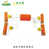 Sensory Training Equipment Soft Lalier Kindergarten Early playground Children parent-child Early teaching toy Soft rubber elastic rope NL