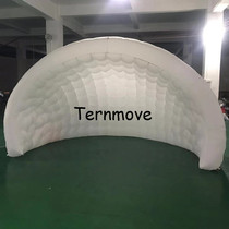 inflatable luna tent inflatable tent Air model outdoor mobile exhibition semicircular light tent hot sale