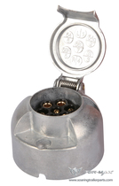 (Shang Lin) trailer plug socket aluminum shell copper core 7-Hole 7-core yacht RV trailer accessories