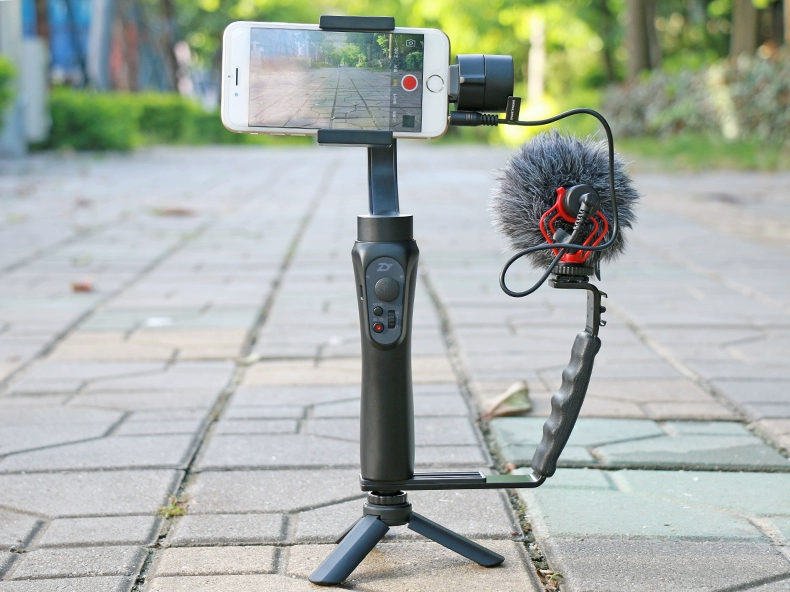 Thích hợp cho Zhiyun mịn Q Feiyu DJI Yunhe phụ kiện giá ba chân ổn định điện thoại di động mini - Phụ kiện máy ảnh DSLR / đơn