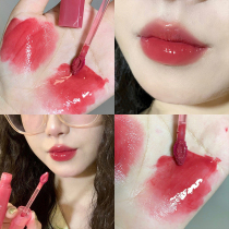 Water light mirror lip glaze student model non-fading Waterproof Long-Lasting Moisturizing Lipstick Lipstick moisturizing female nude makeup transparent