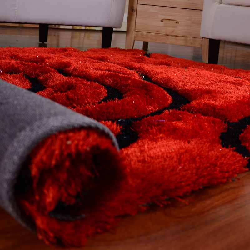 特价客厅地毯3D加密地毯客厅茶几地毯沙发地毯卧室床边毯可定做产品展示图3