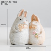 Nordic creative elf decoration ornaments imitation clay sculpture fairy tale character decoration living room bedroom decoration creative decoration