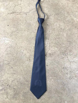 Old-fashioned tie Navy blue