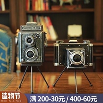 Neoclassical antique camera decoration ornaments European retro home model tenant hall entrance study decoration