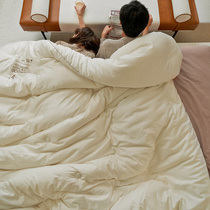 High end winter warm quilt core Agrass antibacterial winter quilted by 100 tampons full cotton thickened quilt double cotton quilt core