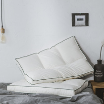 High-end Cloud Suede Conservation Pillow Pure Cotton Partition Care Pillow Cervical Spine Pillow Full Cotton Low Core Single Pillow Single Only Fit