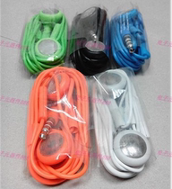 Crystal wire earphones crystal transparent shell mobile phone headphones in-ear headphones