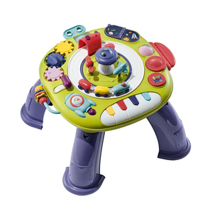 babycare多面功能游戏音乐发声玩具学习小桌子宝宝婴儿童益智家用