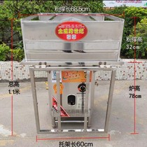 Jinwei sausage powder machine Single-layer double-layer bagging machine pull ring machine firepower commercial sausage powder machine
