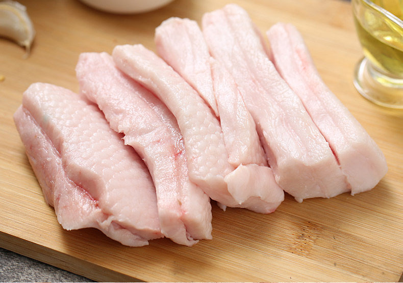 膳博士草乡花猪土猪肉黑猪肥膘猪板油新鲜400g冷冻厚熬猪油渣原料