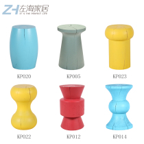 Log Pier ornaments home shoe changing stool small coffee table bench tea table stool round wooden stool solid wood pier stool stump