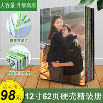 12 Inch Creative Couple Girlfriends Photo Book Custom Diy Birthday Gift for a large capacity album This commemorative album