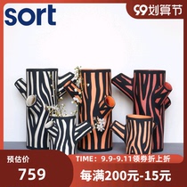 sort Danish HAY Trunk Vase Tree Trunk Nordic hand-painted ceramic vase decoration design ornaments