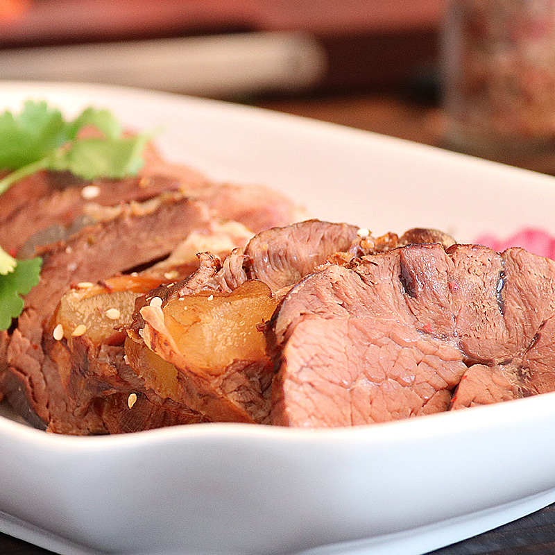 fresh beef fresh 4 pounds of beef thigh frozen conditioning raw beef non-beef tendon meat imported money tendon 5