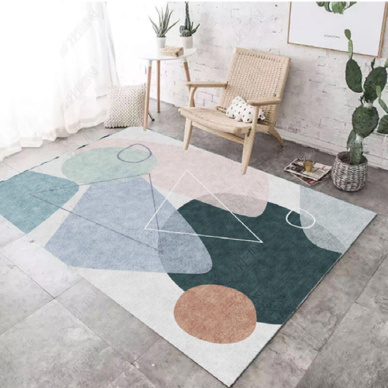 ins style nordic living room carpet sofa coffee table cushion large cute area girl bedroom bedside carpet floor mats