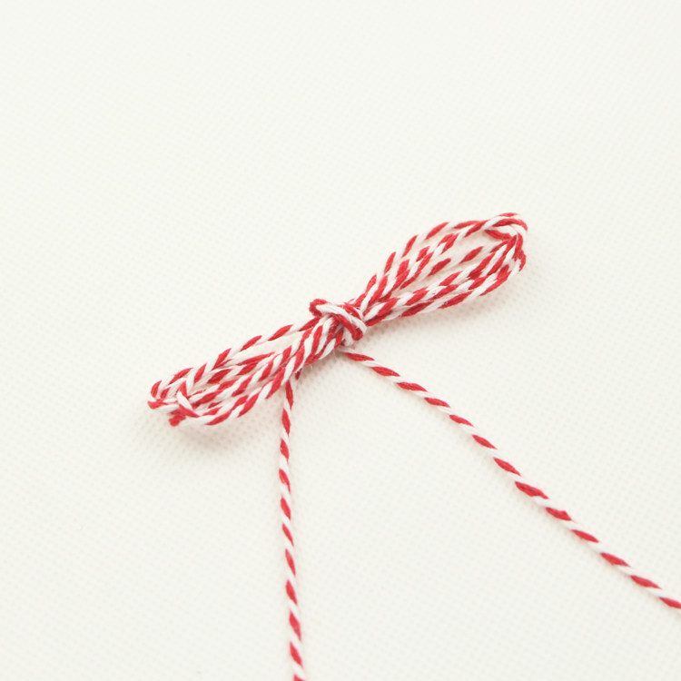 双色彩色棉线绳包装捆绑绳节日礼物蝴蝶结扎带手工diy编织制作