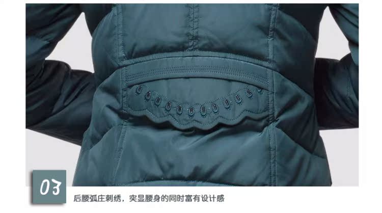 厂家直销2018淑尔飘羽绒服半成品女款中长新九成品衣壳皮1989