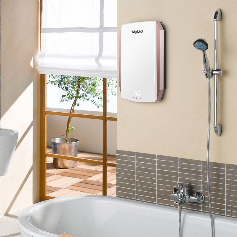 惠而浦即热式电热水器家用小型迷你快速热租房洗澡卫生间淋浴恒温