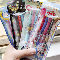 Japanese zebra zebra jjj15 Pikachu Doraemon limited joint SARASA gel pen set