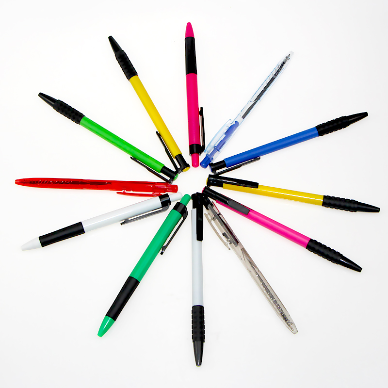 圆珠笔按动油笔签字笔50支