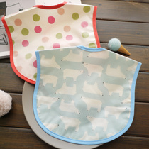 Summer cartoon cute boy and girl baby meal baby and baby baby baby and toddler eating children around mouth sleeveless anti-clothes