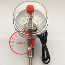 WSSX-472 Electric Contact Bimetallic Thermometer 1 Grade 5 Hot sleeve Universal Type 100mm Internal Thread