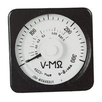 45C3-V-MΩ wide-angle DC voltage meter Megohm meter 1 5-level DC meter motor tachometer