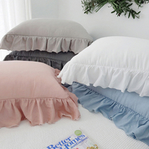 Self-use super versatile ~ ASAROOM Korean cotton lace lace pillowcase collection is also soft