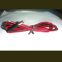 Power Extension Cable Red and Black Wire Car Monitoring Accessories Wiring 5521 Power Supply DC Female Standard Interface