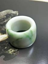 Xiangrui Pavilion Nanyang Dushan Jade old material green green color boutique finger special new