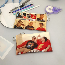 Brother Jegoo Not A Pen Bag Junior High School High School Students Personality Pencil Case Large Capacity Lead Pencil Case Stationery Bag Men Evil