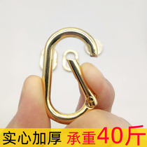 Denier spring buckle metal ring hook button ring buckle ring buckle key ring opening ring bag wrap button five gold accessories