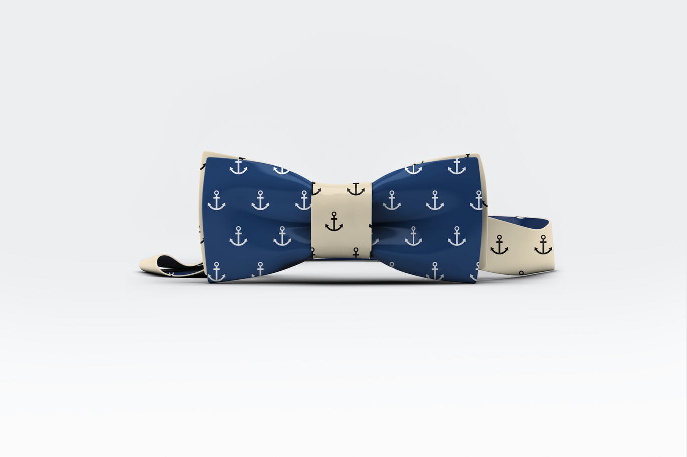 时尚高端的领结服装设计vi样机展示模型mockups