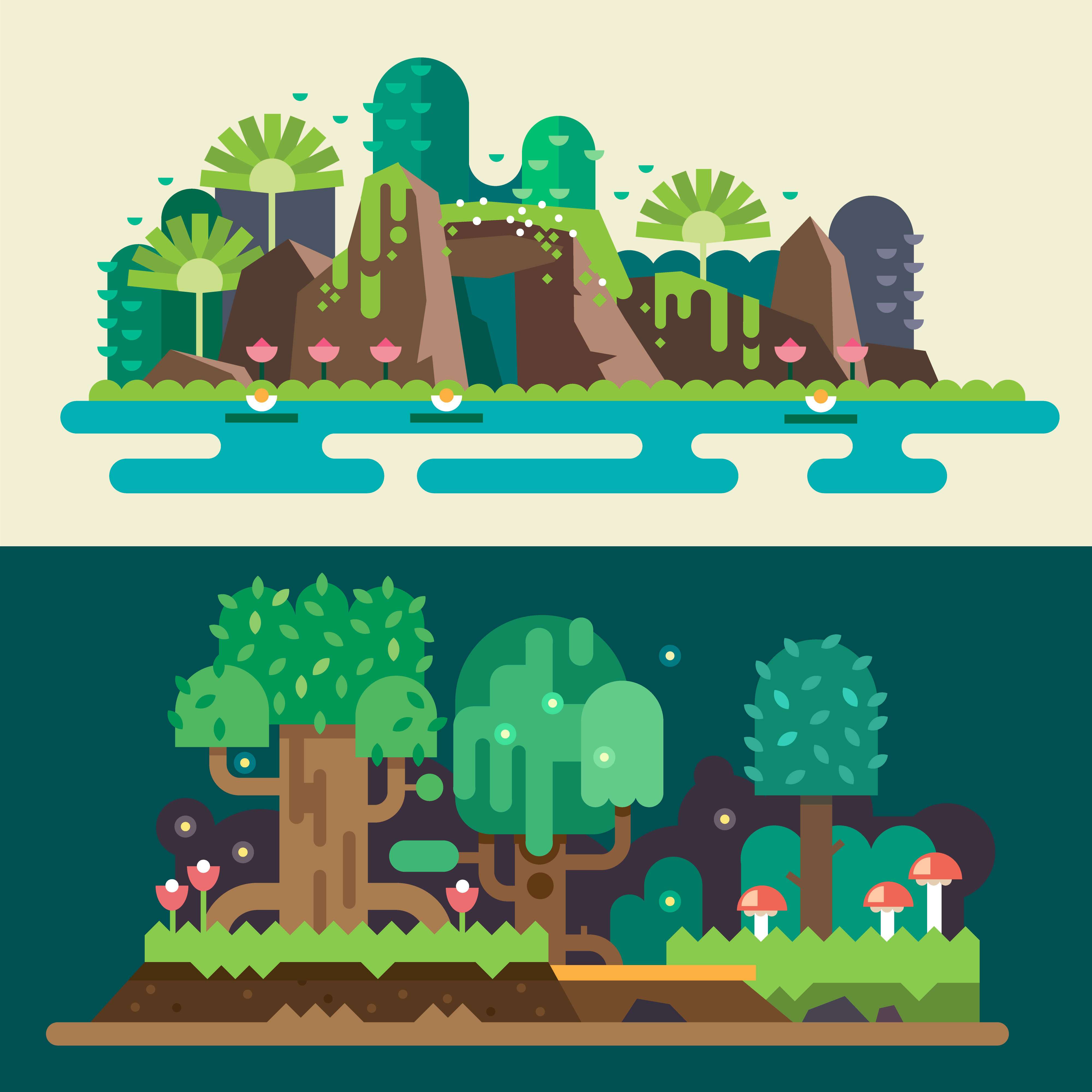 mb,源文件下载后可以编辑修改文字图片扁平化插画扁平化场景扁平插画