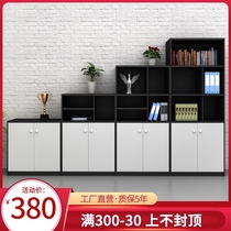 Simple locker Office furniture File cabinet Low cabinet Wooden bookcase storage cabinet Tea cabinet Office information cabinet
