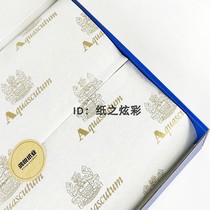 Paper for white gold logo clothes moisture-proof and moisture-absorbing wrapping paper for clothes. Semi-transparent Sydney paper
