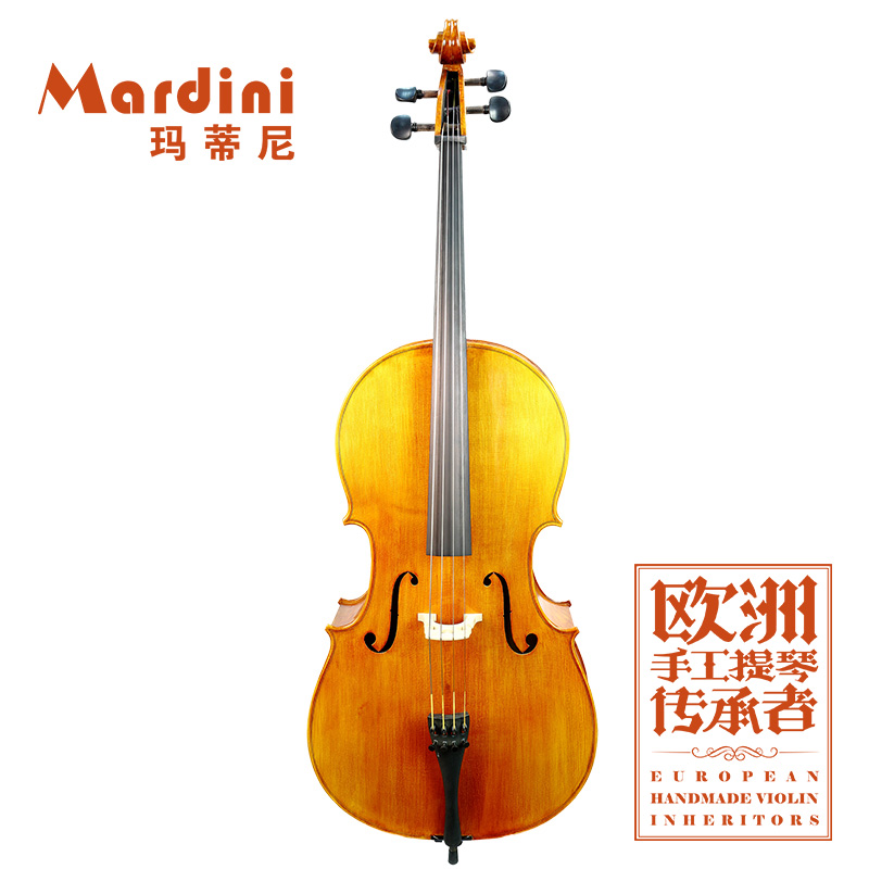 Martini MC-03 Handmade Cello Adult Children Student Examination Violin Selected Ebony