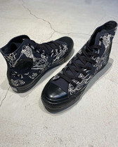 Tax package Japan Converse ALL STAR US SKULLSKATER skateboard skull logo canvas shoes