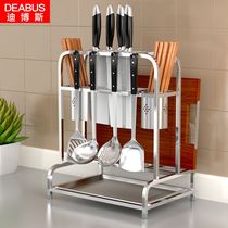 304 stainless steel kitchen shelf Knife holder knife holder Knife holder Kitchen knife holder Cutting board rack Cutting board rack Storage rack