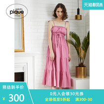 gelato pique Spring Summer Bow suspender pleated dress PWFO192263