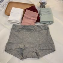 Flat angle cotton girl girl girl female underwear female cotton antibacterial middle waist summer large size breathable antibacterial