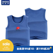 Baby vest summer cotton ultra-thin sleeveless baby bottomless sports vest for boys and girls