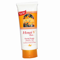 Thai original imported honeivbsc washed face milk small bee foam honey finish cream