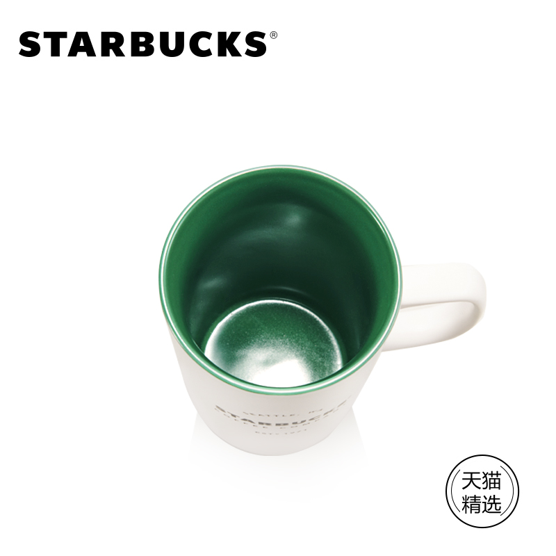 starbus 355ml classic heritage ceramic mug classic water cup coffee cup tmall selection