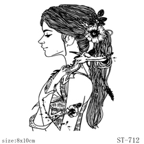 scrapbook DIY photo album card transparent seal silicone seal Crystal seal ST-712