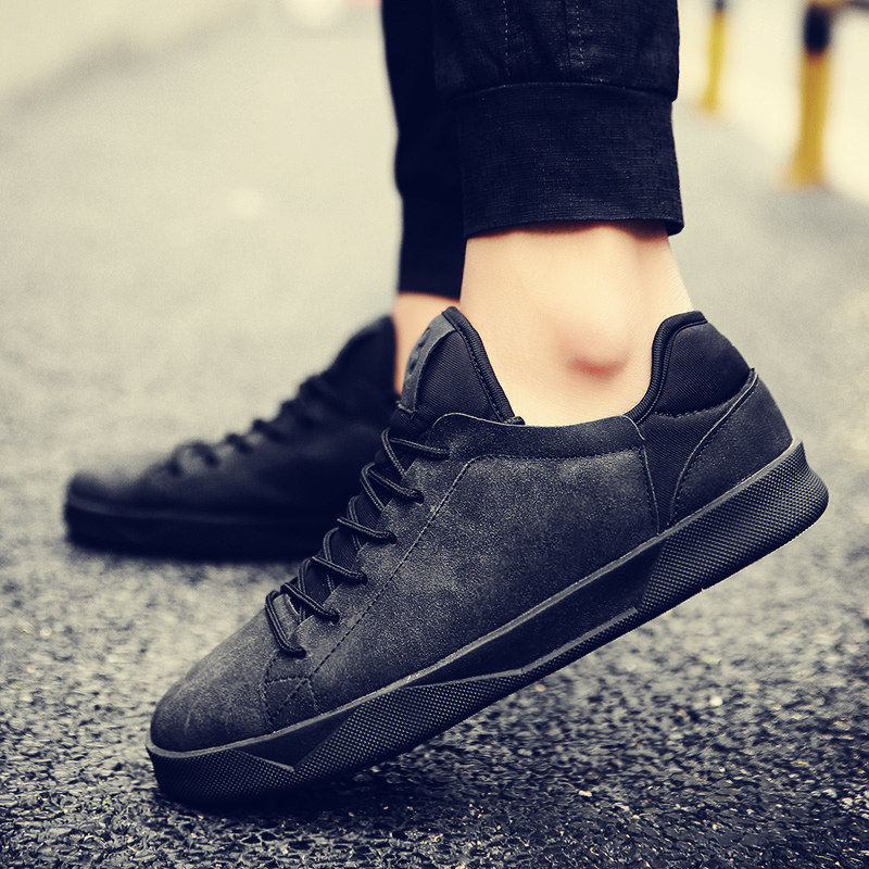 【2018春季男鞋子韩版潮流板鞋帆布男士休闲